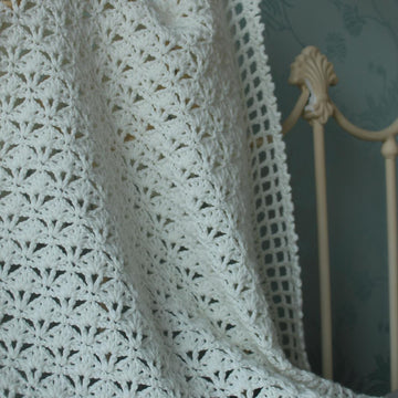 Lotte Lace Baby Blanket