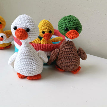 Amigurumi ducks