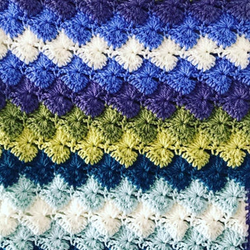 Catherine Wheel Crochet Blanket