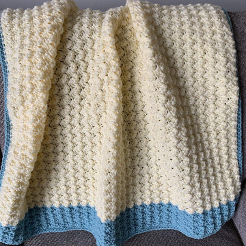 Ripple Stitch Baby Blanket