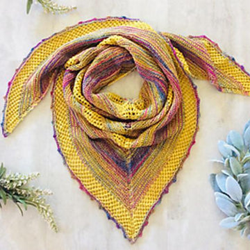 Something Happy Shawl