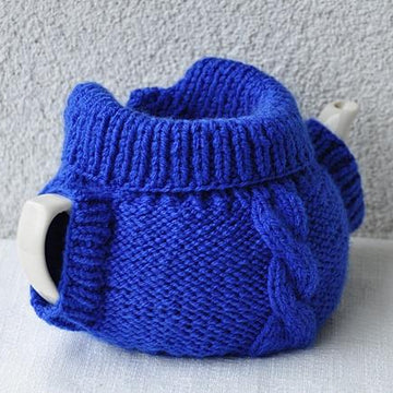 The Blue Tea Cosy knitted Pattern