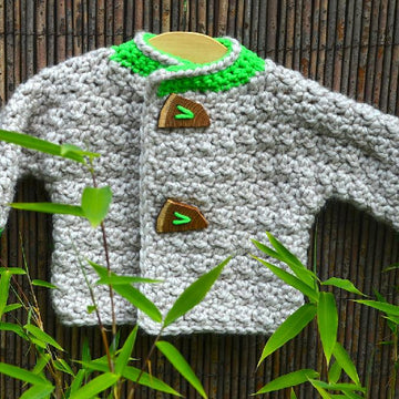 Warm snuggly baby jacket