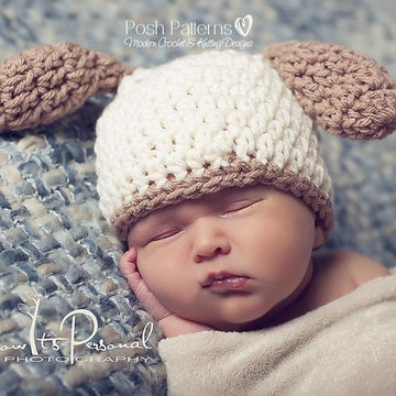 Puppy Dog Crochet Hat Pattern 297