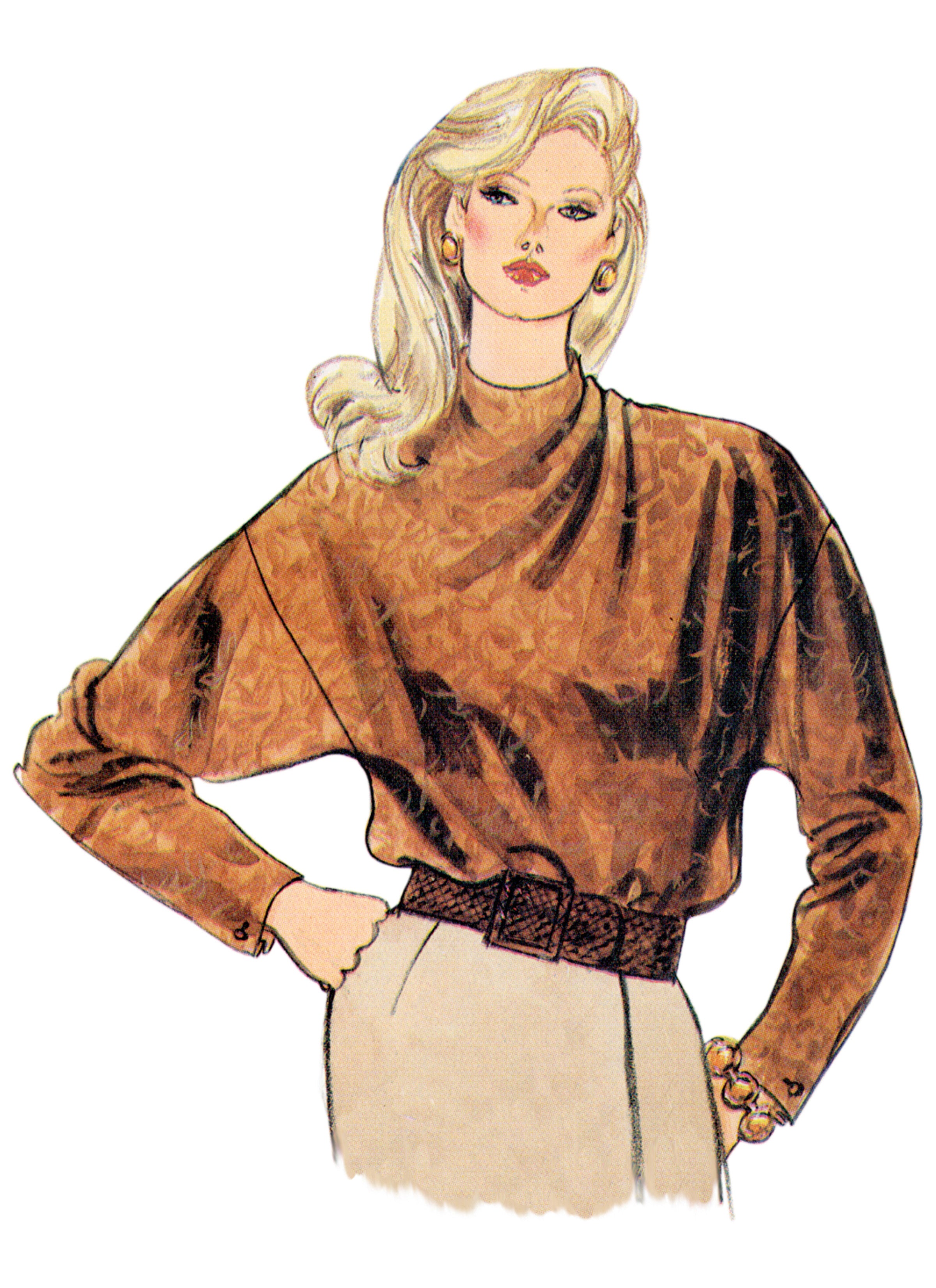 Vogue Sewing Misses' Blouse V1902 - Sewing Pattern