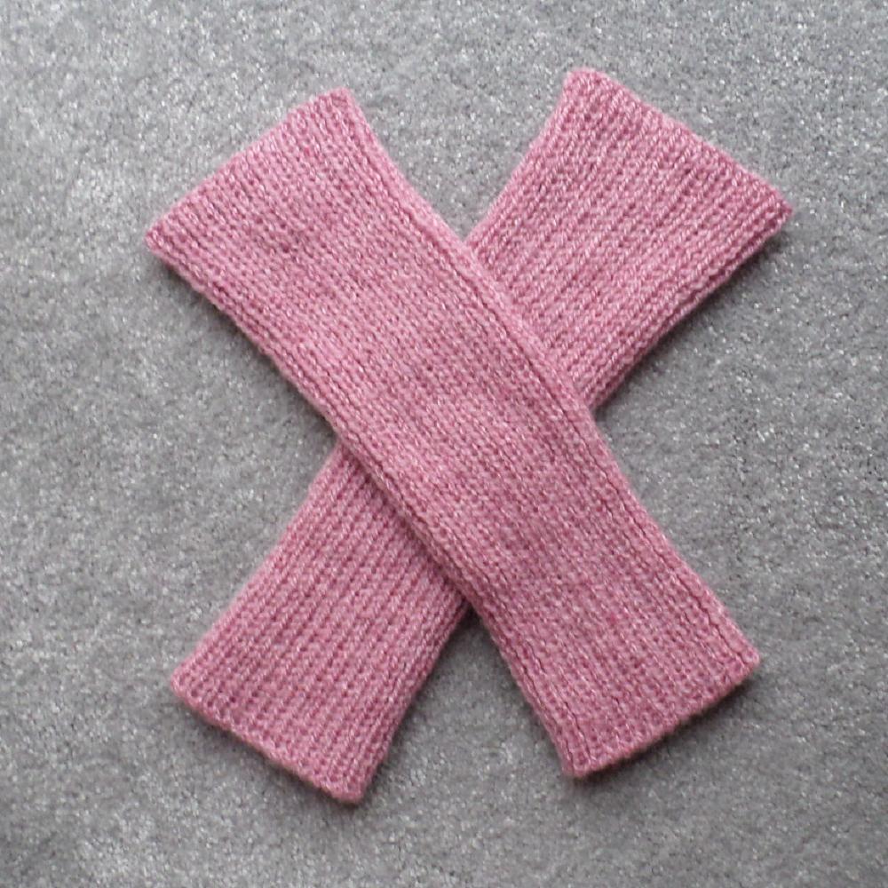 Pink Mist Leg Warmers