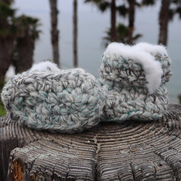Ugg Style Baby Bootie