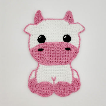 Cute Cow Applique