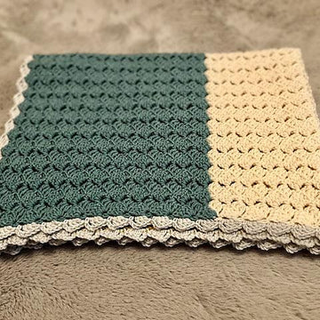 Waves of Squares blanket