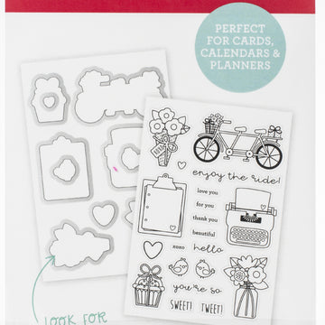 Doodlebug Clear Doodle Stamps - Love Notes