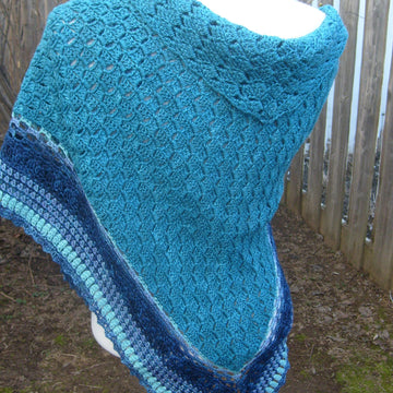 Summer Rain shawl
