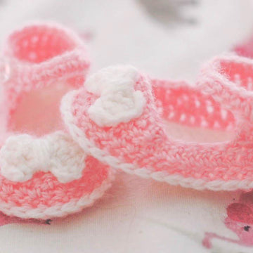 Crochet Newborn Greek Sandal US