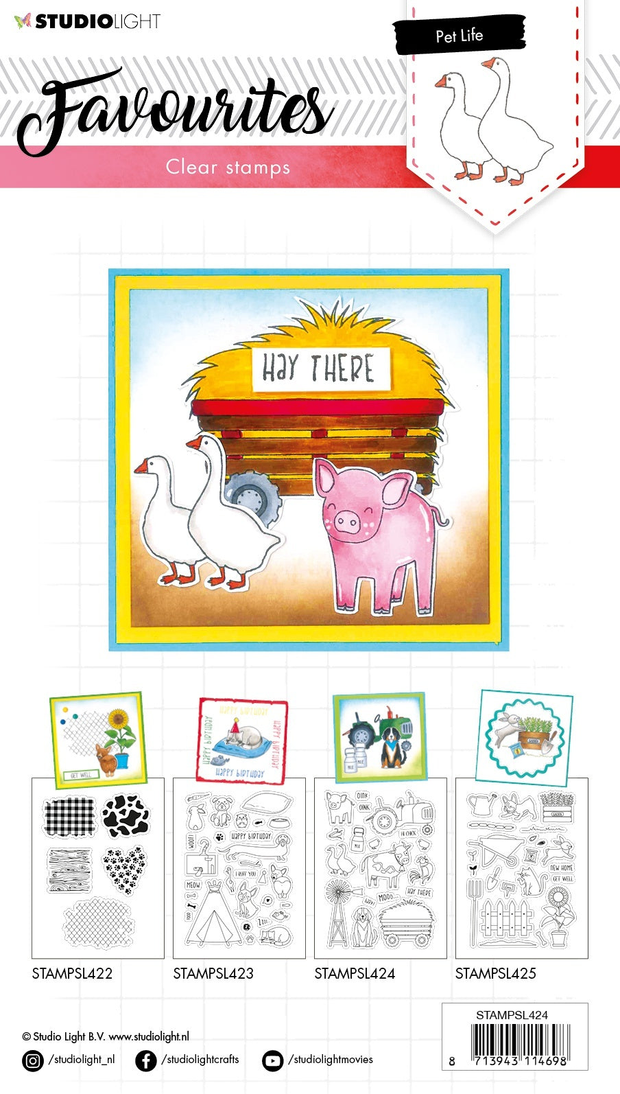 Studio Light Favourites A5 Stamps - 620819