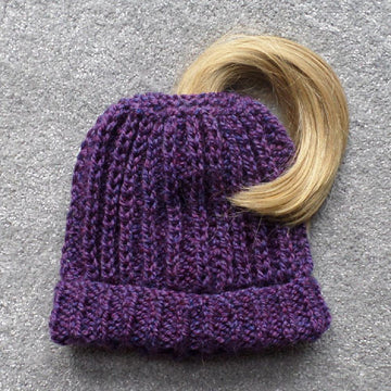 Messy Ponytail Hat