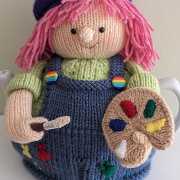 Annie the artist Tea cosy