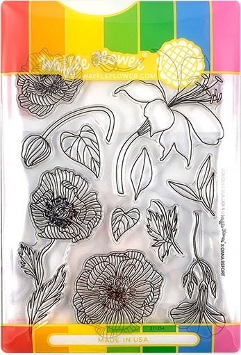 Waffle Flower Crafts Waffle Flower Stamp & Die Set - Bouquet Builder 4