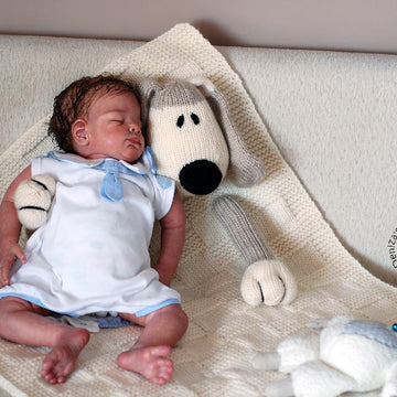 Dog Toy Baby Blanket