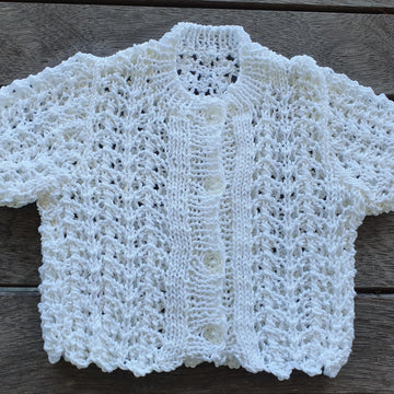 Justine - Long or short sleeve lace cardigan