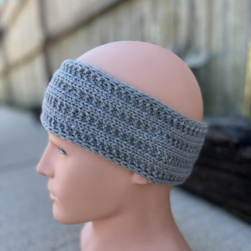 Tolosa Headband -- a loom knit pattern
