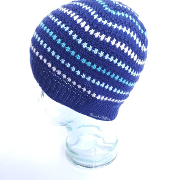 Dotted Stripes Beanie