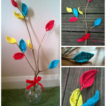Crochet Pattern Everlasting Leaves