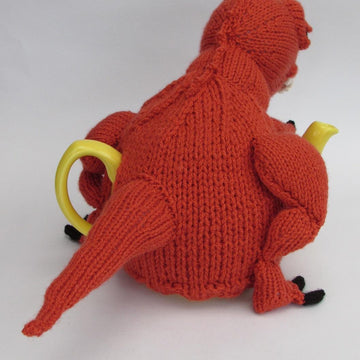 Tea-Rex Tea Cosy Knitting Pattern