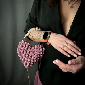 Heart handbag