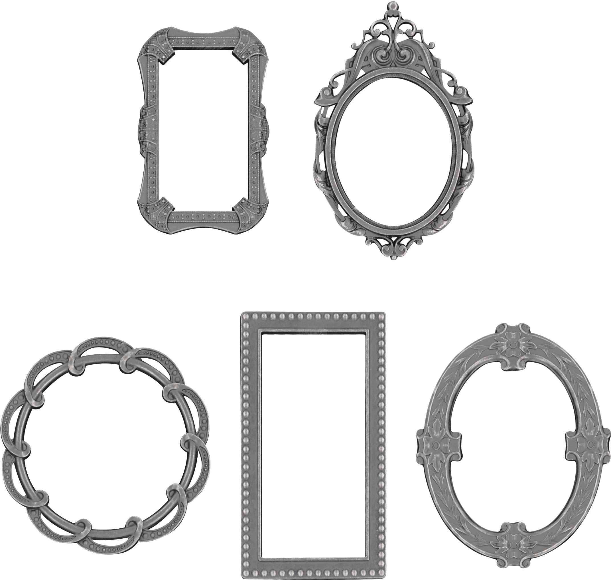 Advantus Idea-Ology Metal Deco Frames 5/Pkg - 563970