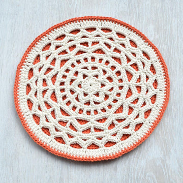 Geometric Mandala Hot Pad
