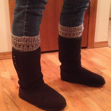 Stitch and Lace Boot Topper