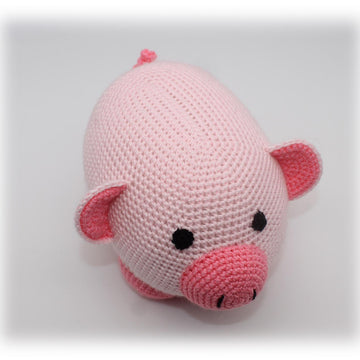 Piggy Doorstop Crochet Pattern