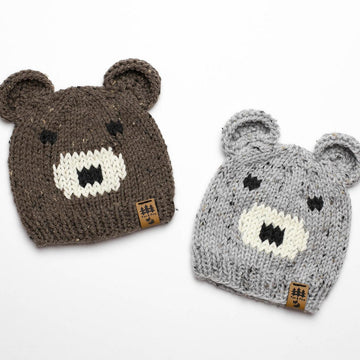Bear Ears & Face Hat Baby Children Women