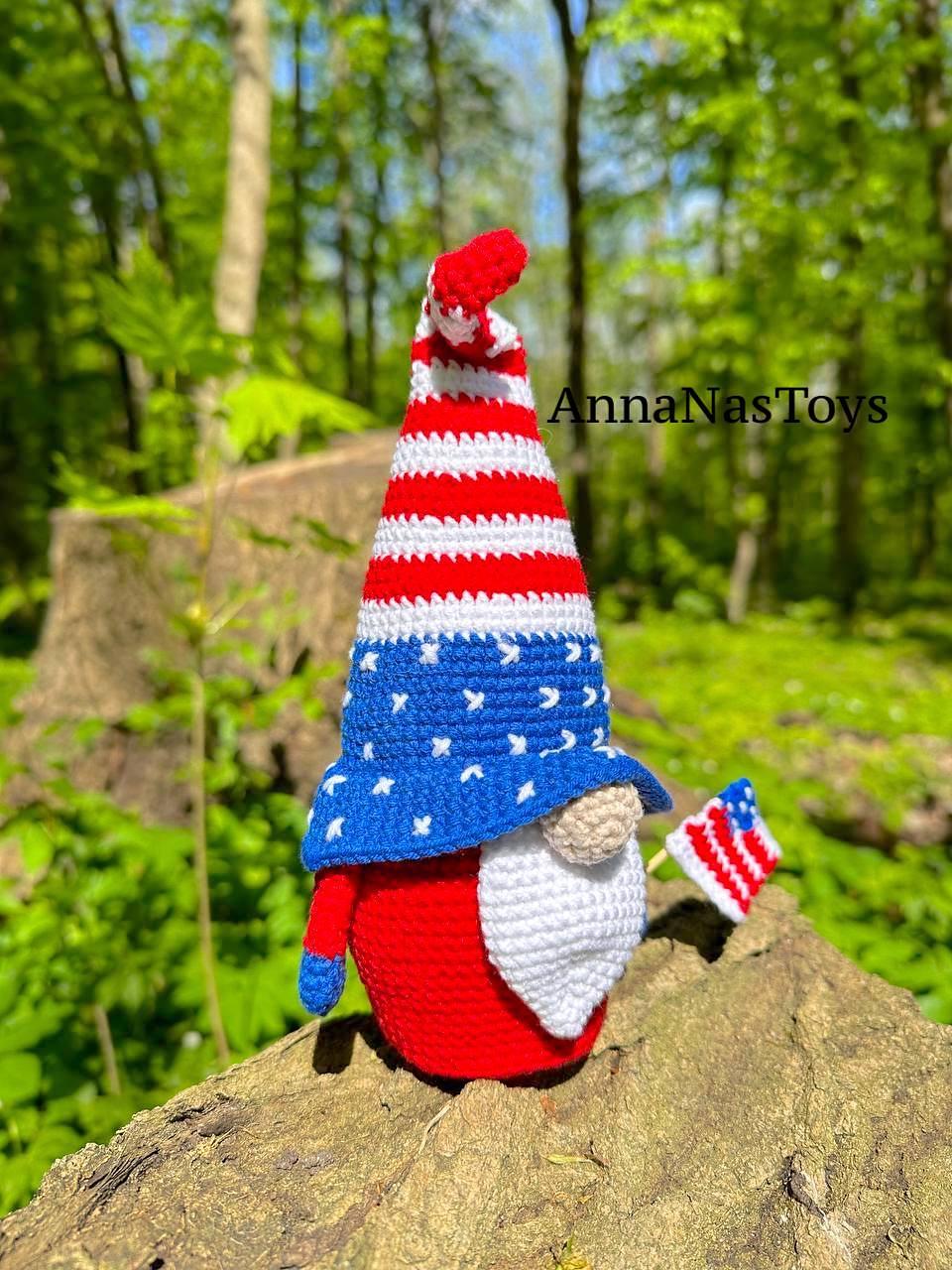 USA Patriotic American Gnome_boy