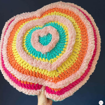 Heart Fluff Pillow