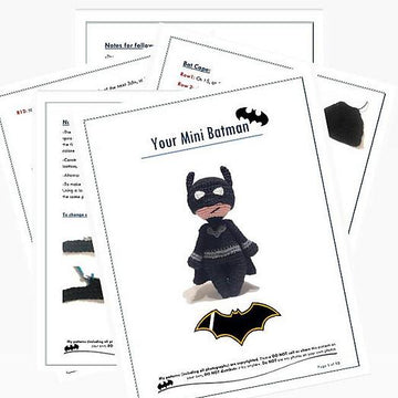 Mini Batman Amigurumi
