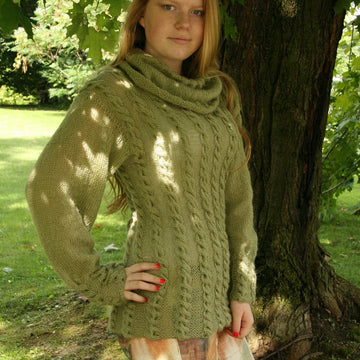 Green Summer in Turtleneck