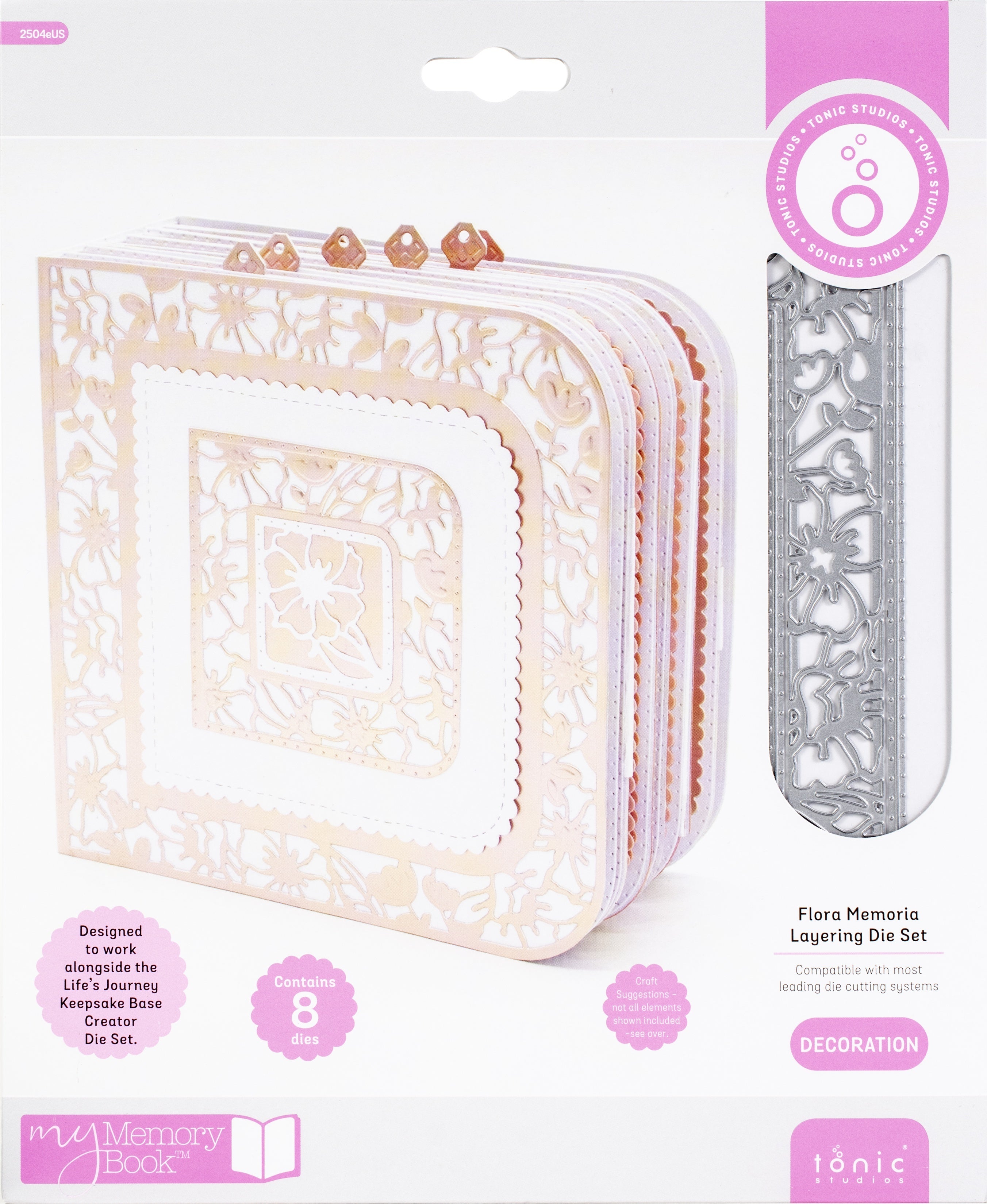 Tonic Studios Layering Die Set - Flora Memoria