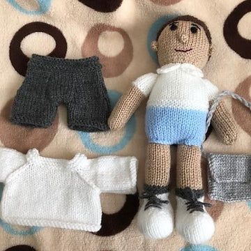 School days Boy & Girl dolls