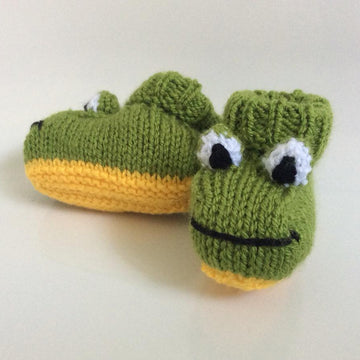 Frog baby boots