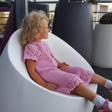 Pineapple dress for girl 5-6 years