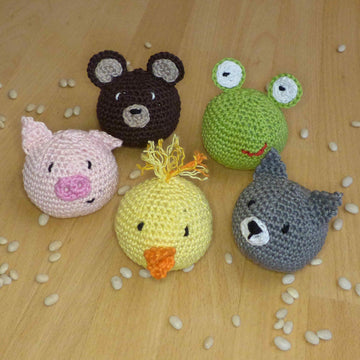 Animal juggling balls