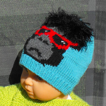 Baby Madmonkeyknitter Beanie Hat