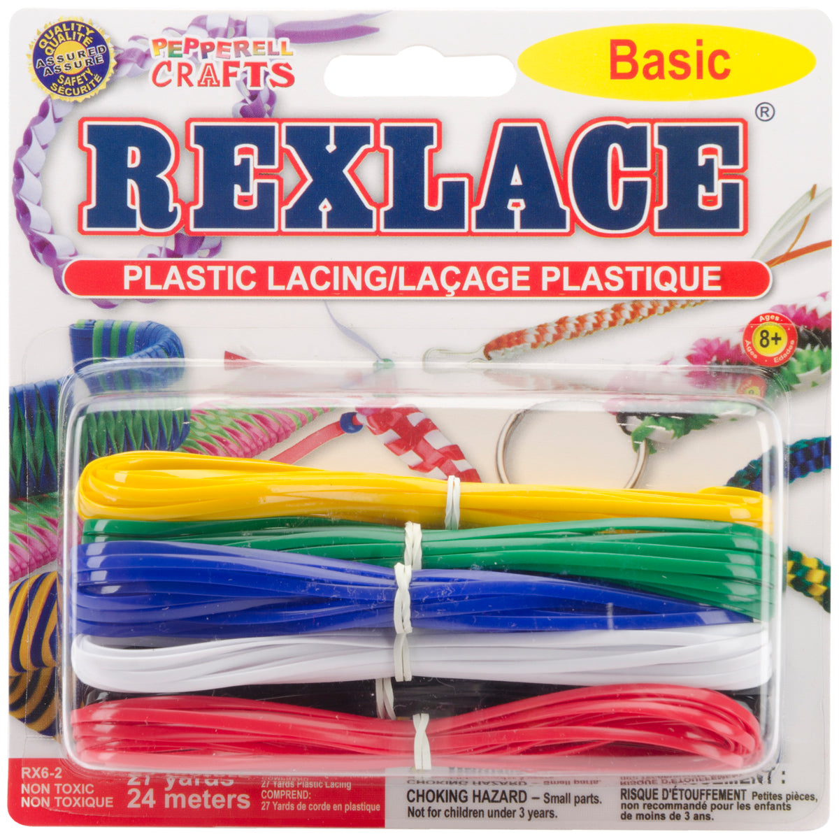 Pepperell Rexlace Plastic Lacing 27yd - Basic