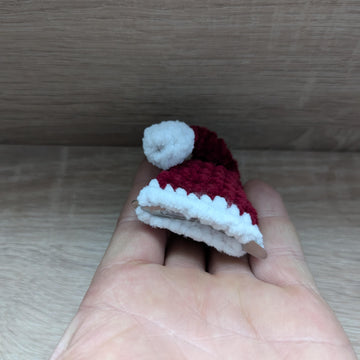Santa Hat Christmas Hair Clip English-US