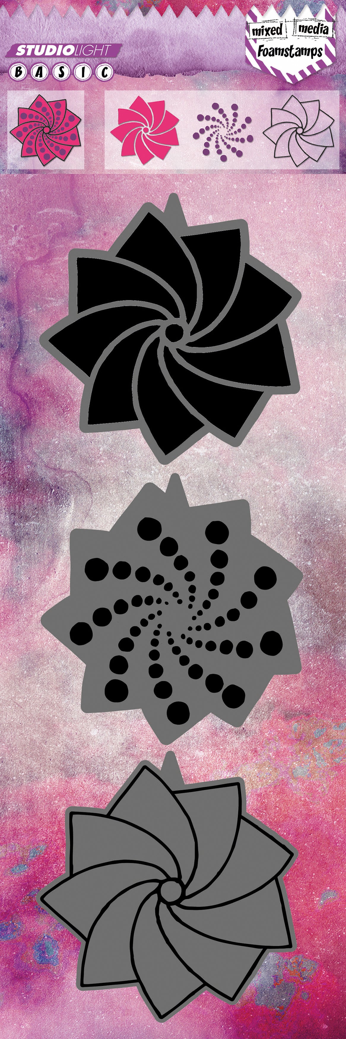 Studio Light Mixed Media Foam Stamps - 419895