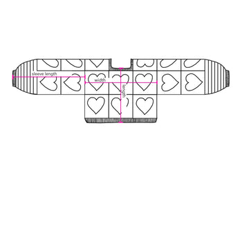 Willow Heart Crop Sweater