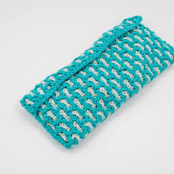 Interlocking Crochet Makeup Bag