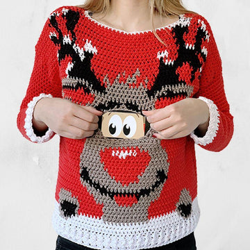 Reindeer Christmas Sweater