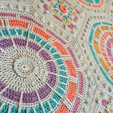 Summer Mosaic Afghan