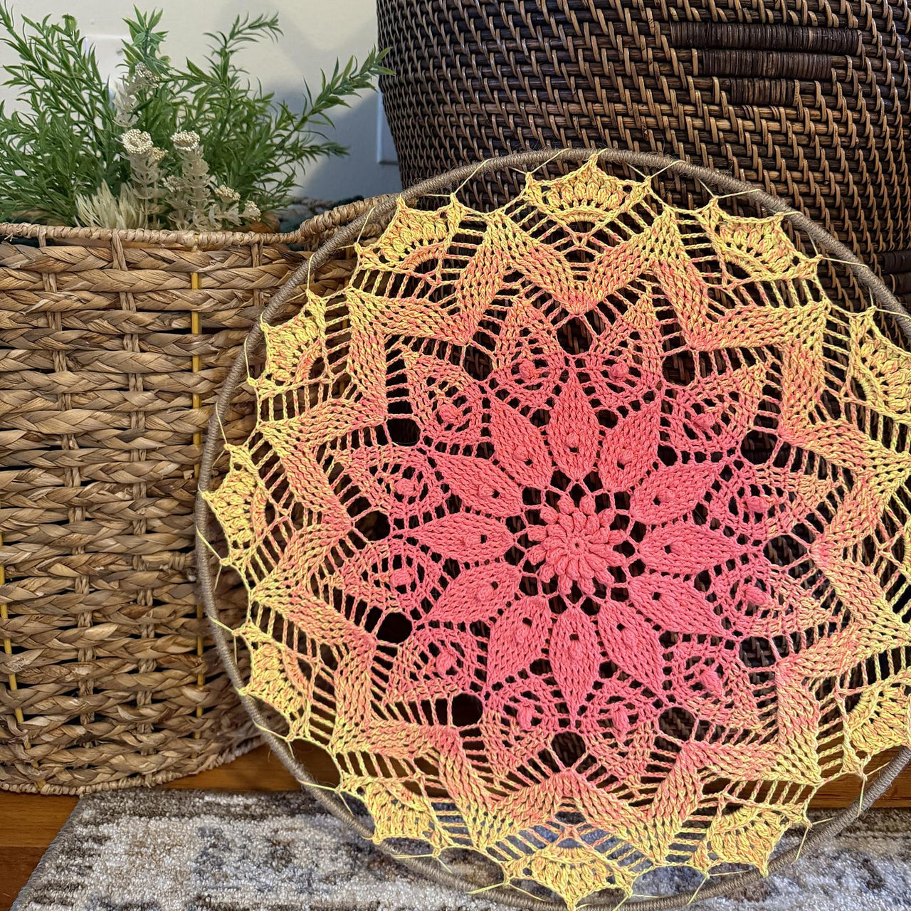 Gypsum Mandala